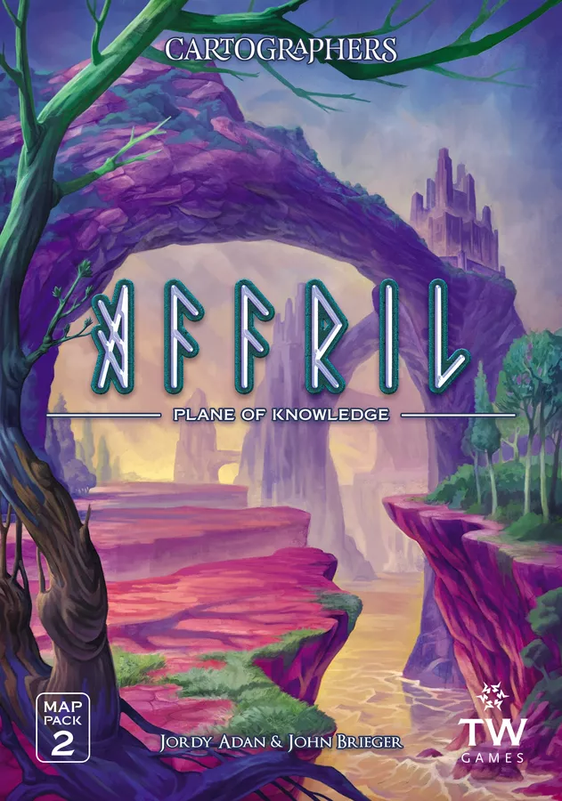 Jocuri de familie - Cartographers Map Pack 2 Affril – Plane of Knowledge