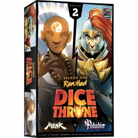 Jocuri cu Zaruri - Dice Throne: Season One ReRolled – Monk v. Paladin