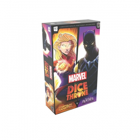 Cultură pop - Marvel Dice Throne - Captain Marvel vs Black Panther