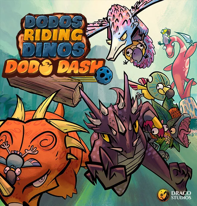 7+ jucători - Dodos Riding Dinos: Dodo Dash