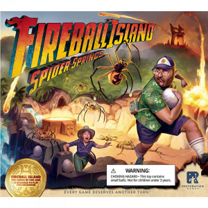 2 - 4 jucători - Fireball Island: Spider Springs