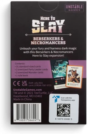 Here to Slay: Berserkers and Necromancers Expansion [1]