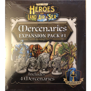 2 - 4 jucători - Heroes of Land, Air & Sea: Mercenaries Expansion Pack 1