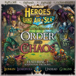 2 - 4 jucători - Heroes of Land, Air & Sea: Order and Chaos