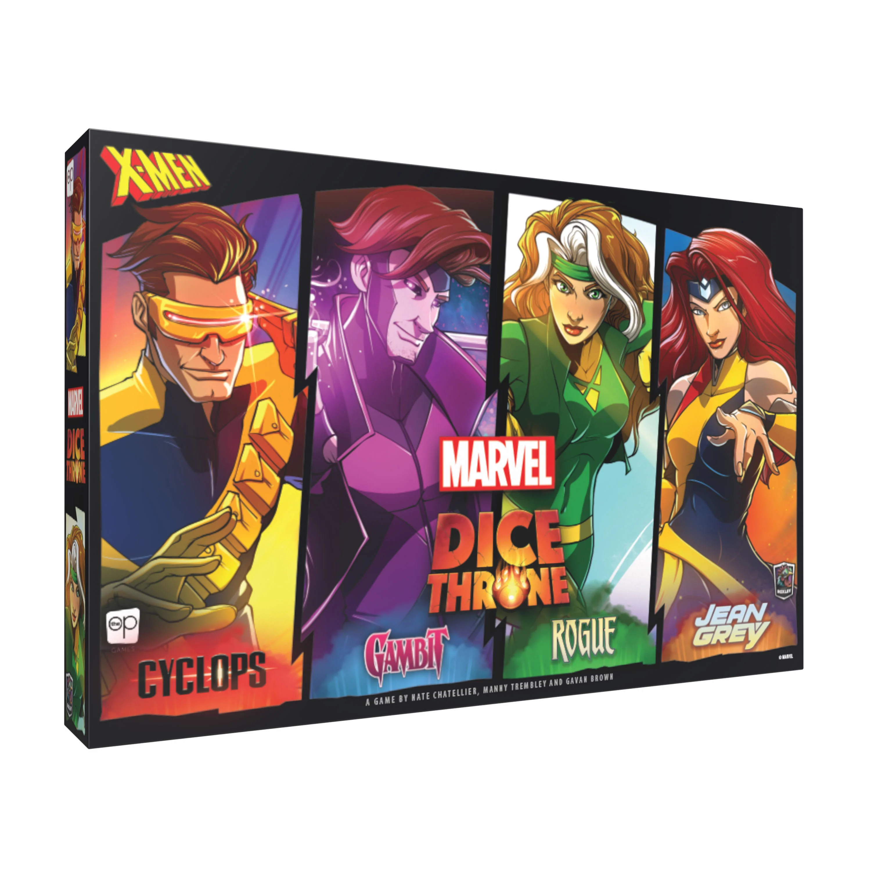Jocuri cu Zaruri - Marvel X-Men Dice Throne Box 2: Cyclops, Gambit, Rogue, Jean Grey
