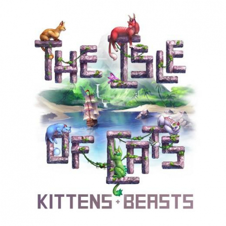 Jocuri de familie - The Isle of Cats: Kittens + Beasts (Kickstarter Veteran 1 Pledge)