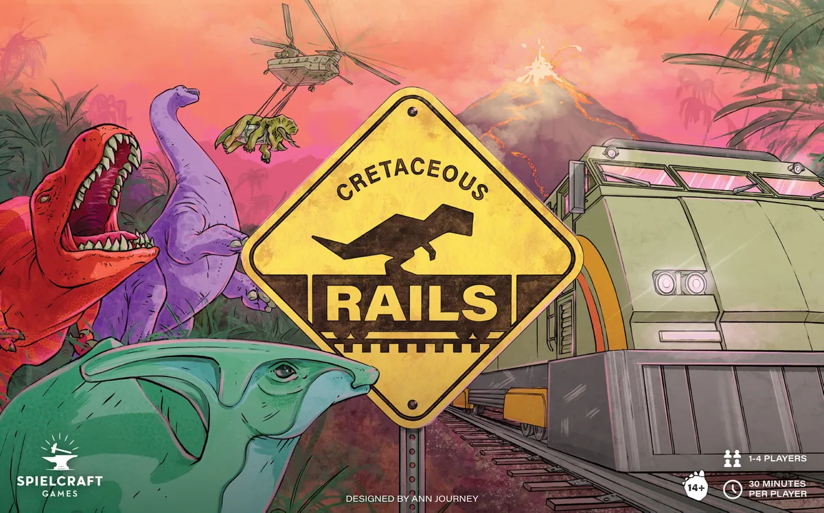 Boardgames - Cretaceous Rails (cutie deteriorata)