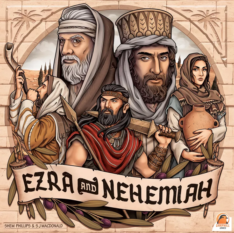 IN CURAND - Ezra and Nehemiah (with scroll tiles promo)