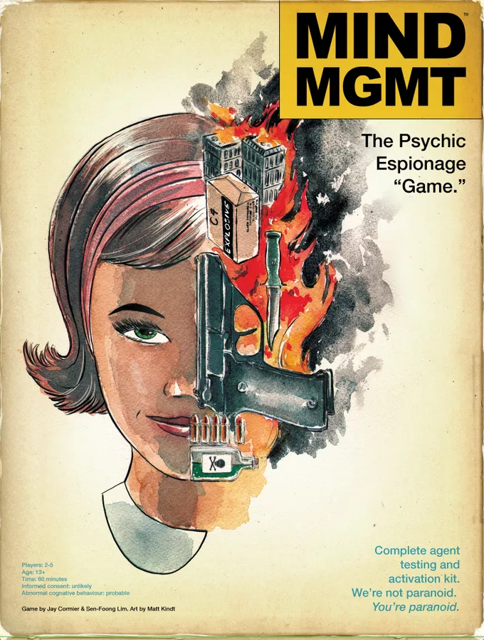 SF - Mind MGMT: The Psychic Espionage “Game.”