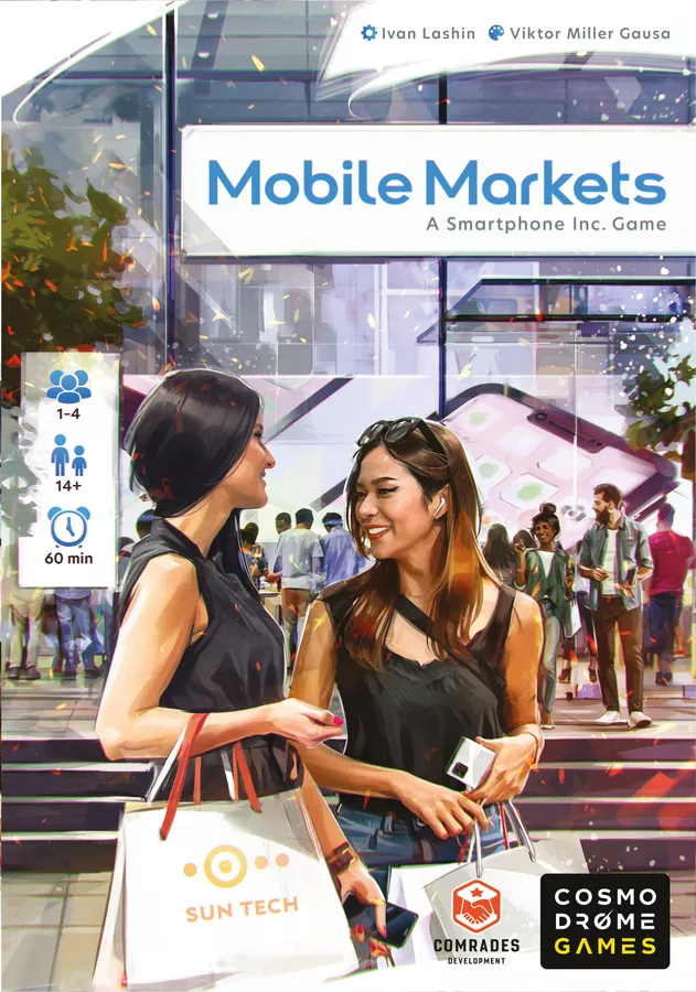 2 - 4 jucători - Mobile Markets: A Smartphone Inc. Game