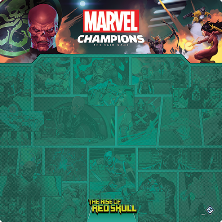 Accesorii - Red Skull 1-4 Player Game Mat