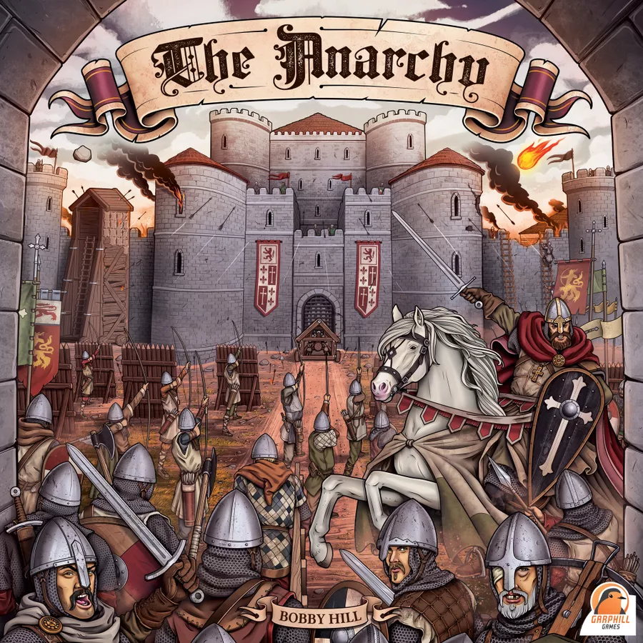 Boardgames - The Anarchy (with KS promo tokens)