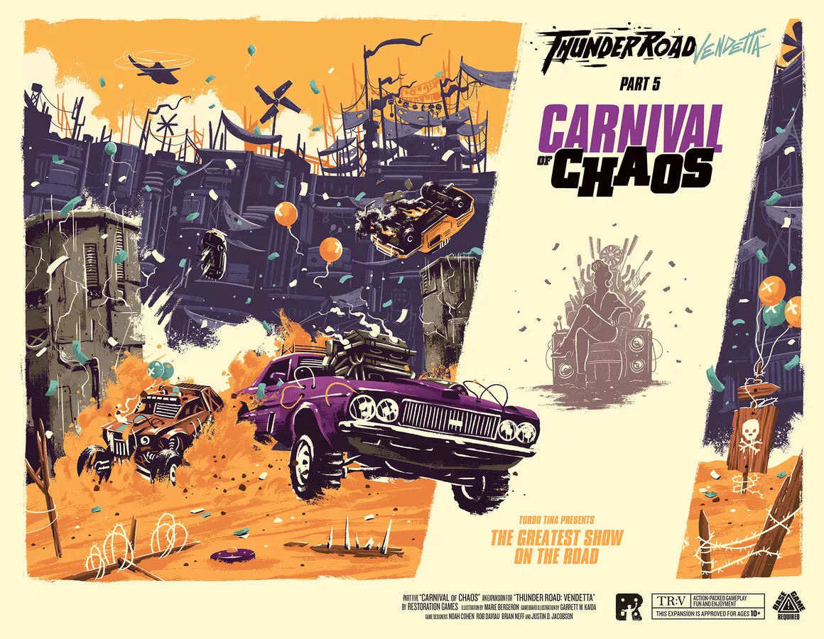 1 - 2 ore - Thunder Road: Vendetta – Carnival of Chaos