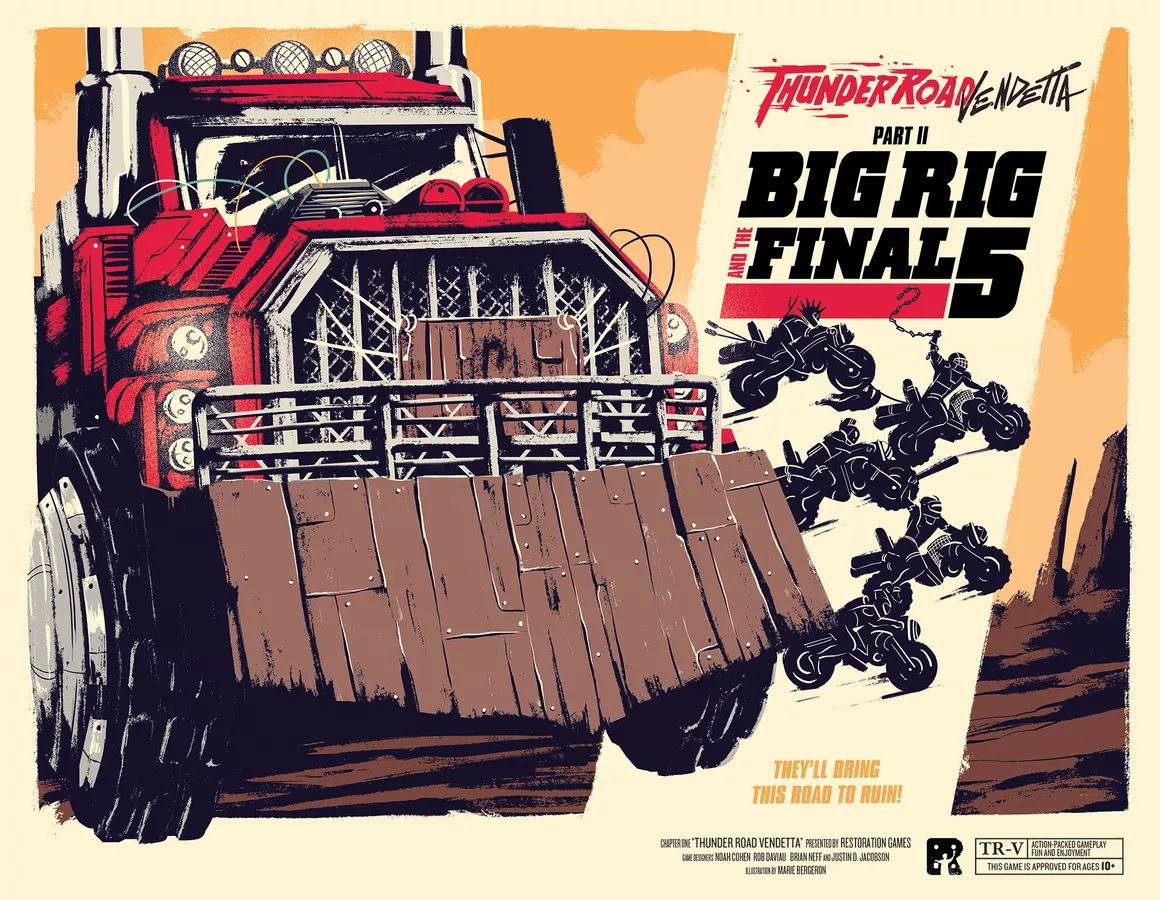 2 - 4 jucători - Thunder Road: Vendetta – Big Rig and the Final Five