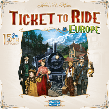 Jocuri de familie - Ticket to Ride: Europe – 15th Anniversary