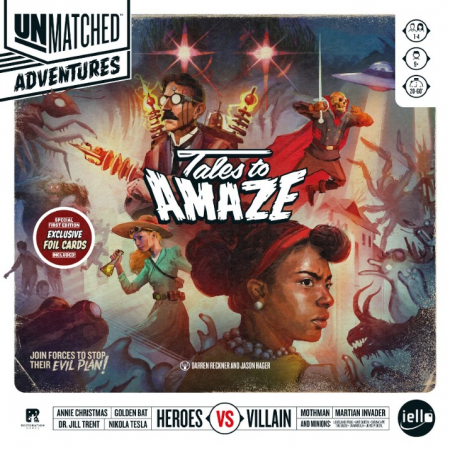 Jocuri de familie - Unmatched Adventures: Tales to Amaze (Limited Edition) + Deluxe Tokens