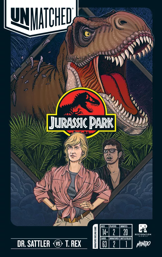 Unmatched: Jurassic Park – Dr. Sattler vs. T. Rex [0]