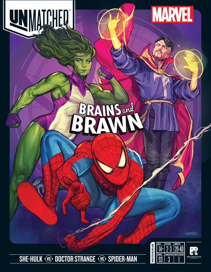 2 jucători - Unmatched: Brains and Brawn