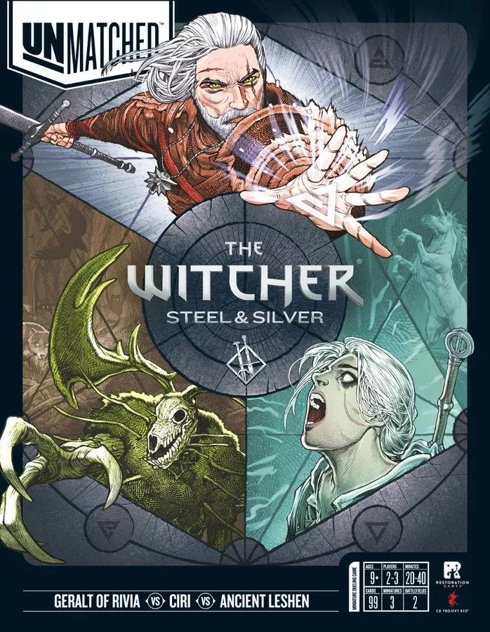 IN CURAND - Unmatched: The Witcher – Steel and Silver (with Promo)