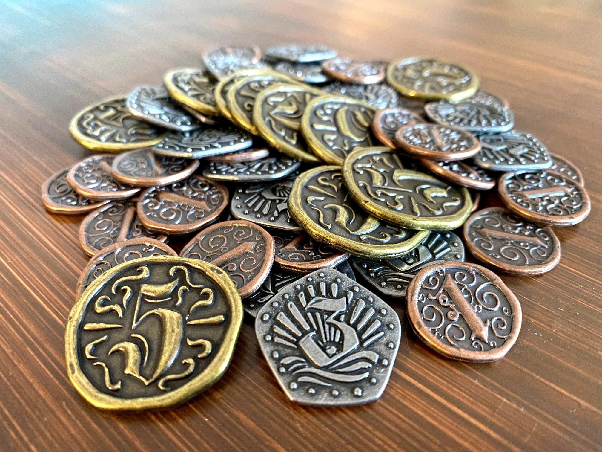 Monezi - Libertalia: Metal Doubloons