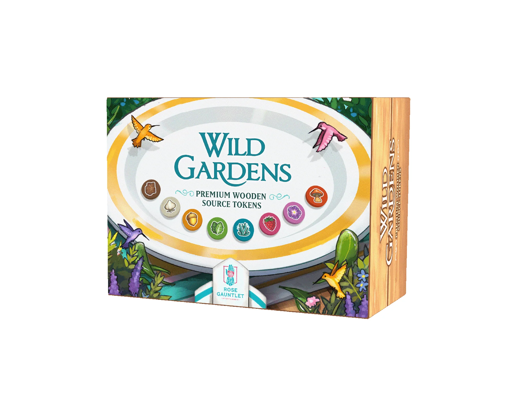 Accesorii - Wild Gardens: Premium Wooden Source Token Pack