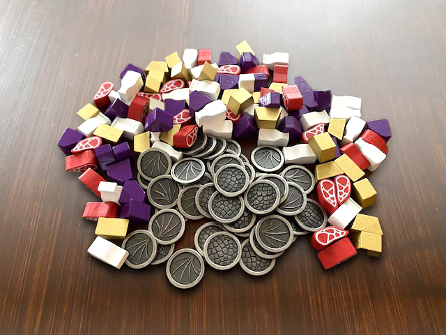 Accesorii - Wyrmspan Upgrade Pack (Metal Coins & Wooden Resources)