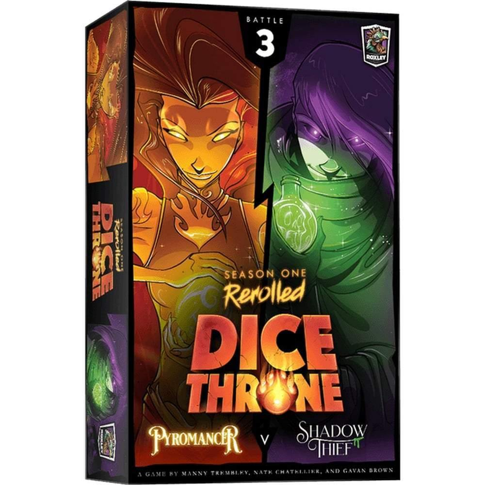 Dice Throne: Season One ReRolled ,   Pyromancer v. Shadow Thief