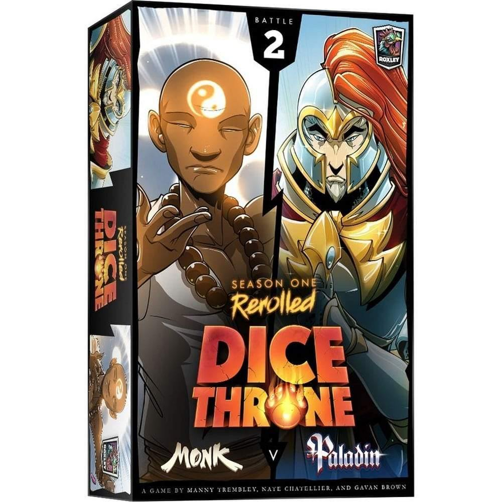Dice Throne: Season One ReRolled ,   Monk v. Paladin