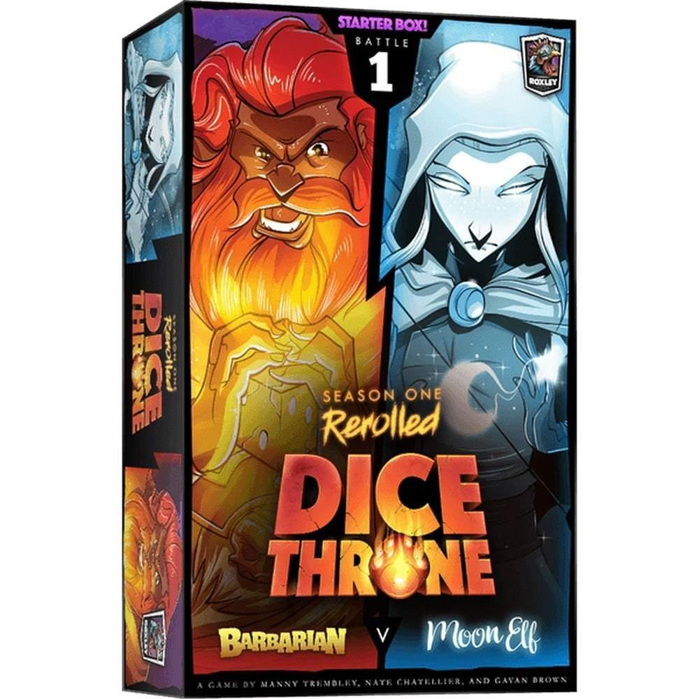 Dice Throne: Season One ReRolled ,   Barbarian v. Moon Elf