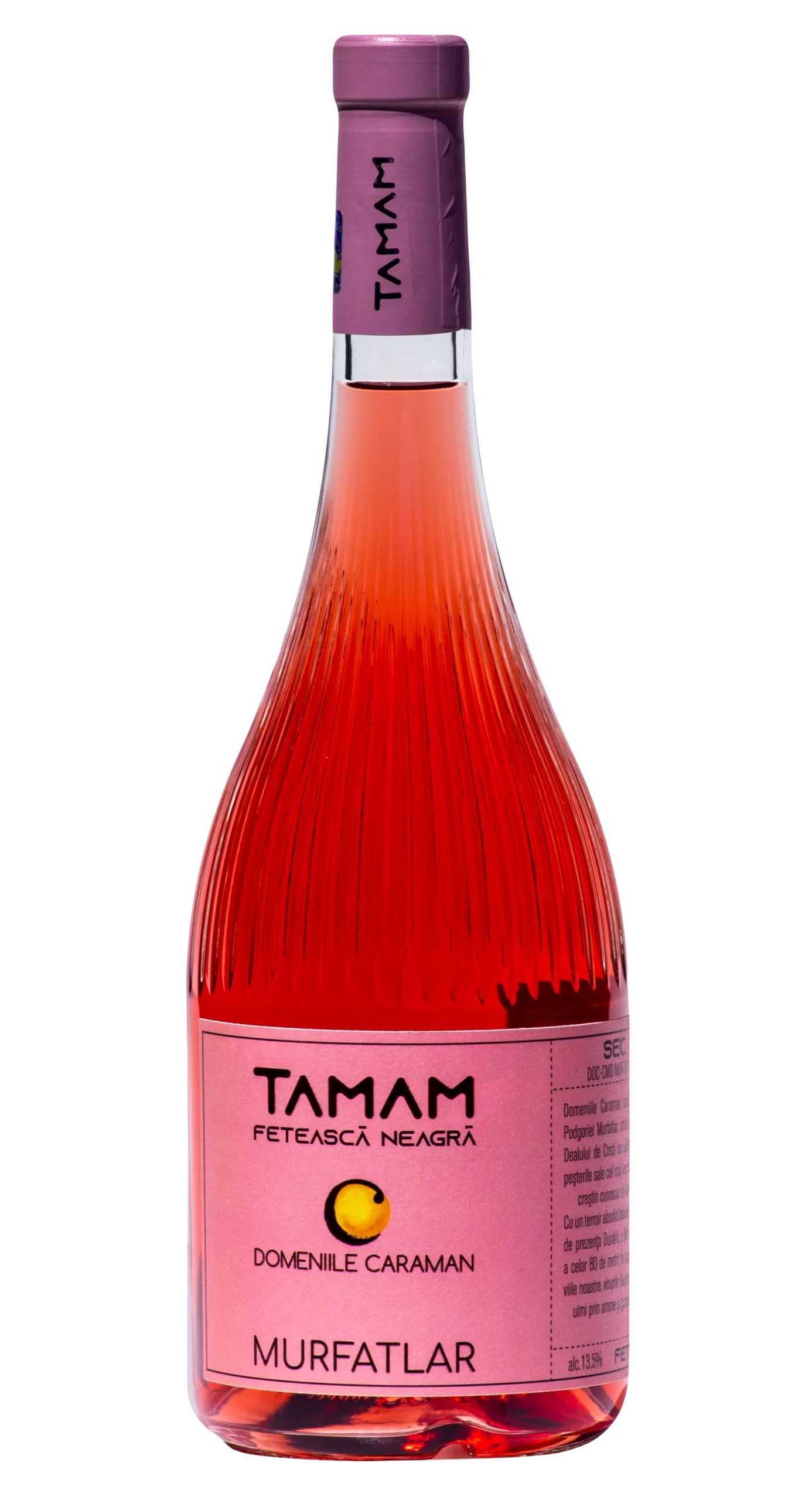 Vinuri - Tamam Rose Feteasca Neagra, Domeniile Caraman