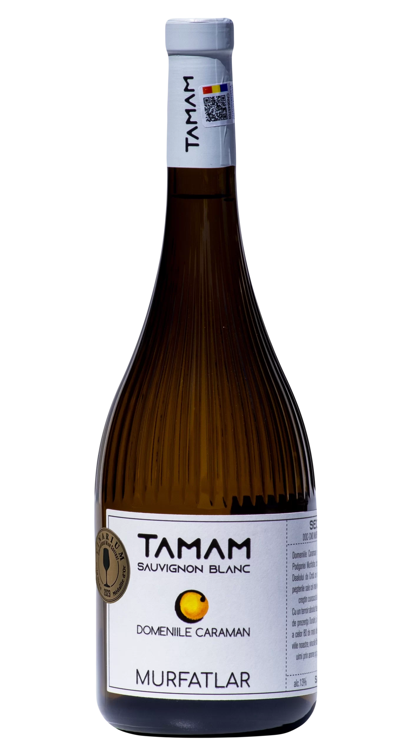 Vinuri - Tamam Sauvignon Blanc, Domeniile Caraman