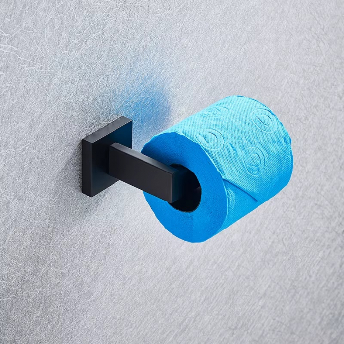 Accesorii baie negru mat 4 piese, Nova [6]