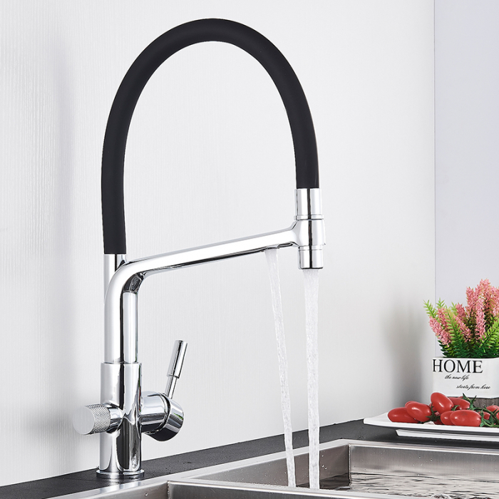 Baterie bucatarie cu 3 cai pentru filtru de purificare a apei [3]