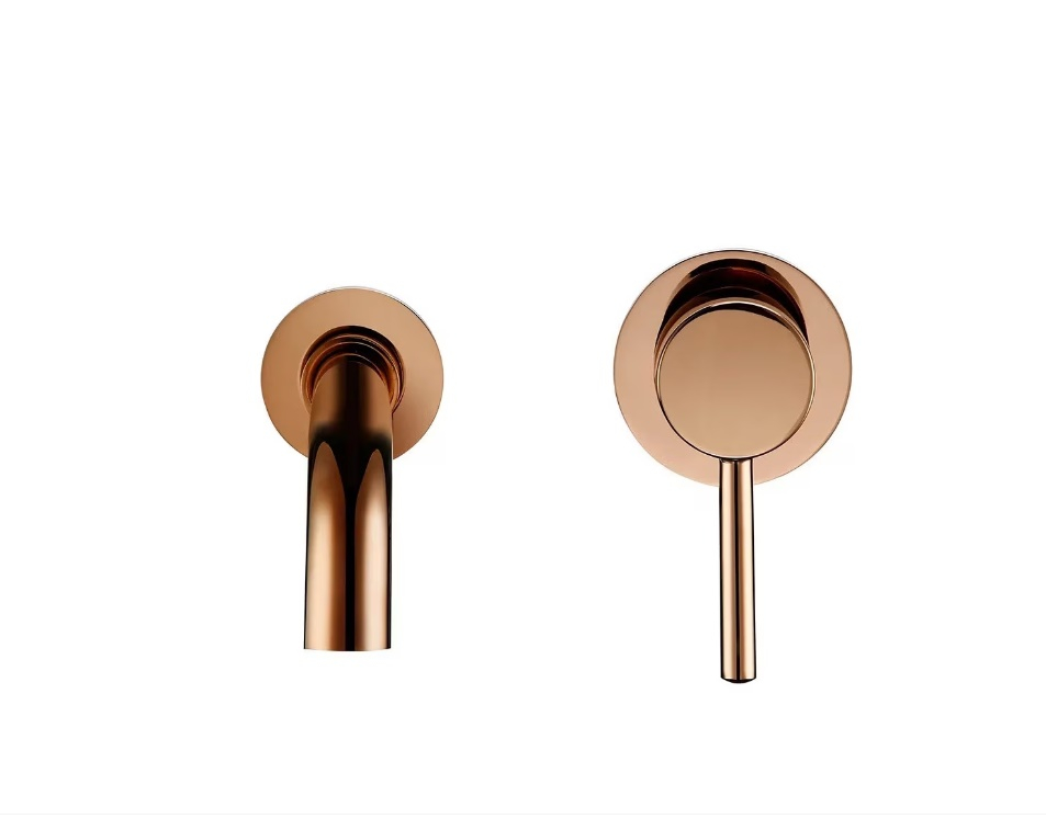 Baterie lavoar incastrata cupru [8]