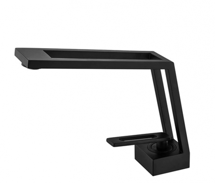 Baterie lavoar negru mat, alama solida [3]