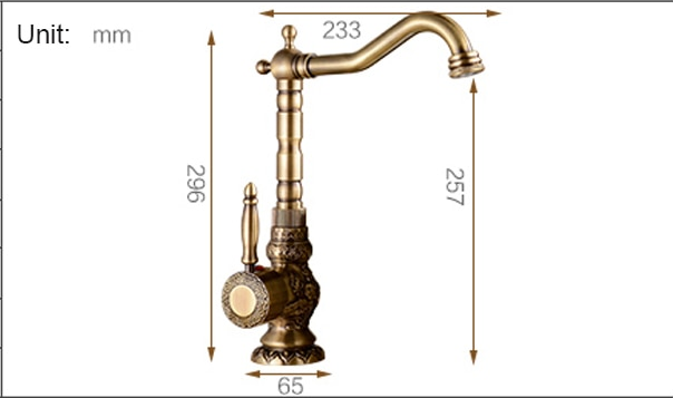 Baterie retro bronz antichizat [2]