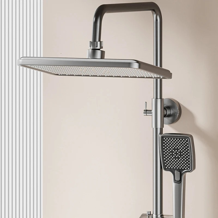 Coloană de duș cu afișaj si Termostat Novara, culoare gri [7]