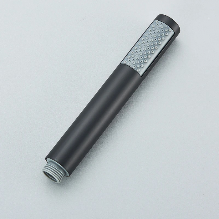 Coloana de dus rotunda slim cu doua functii, negru [3]