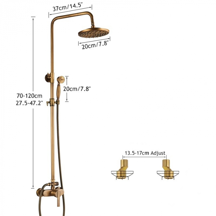 Coloana dus doua functii Varese vintage [7]