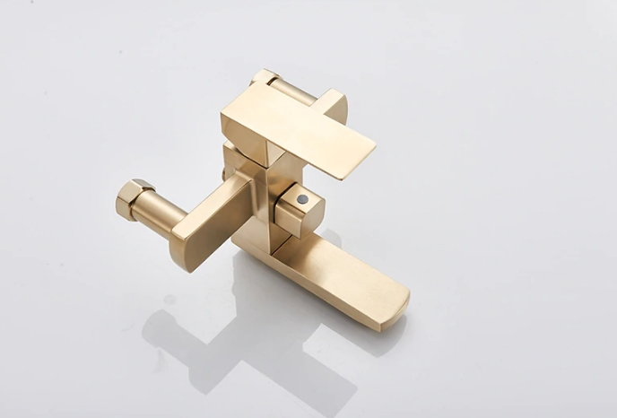 Coloana dus Gold lucios periat, 3 functii para furtun dus [7]