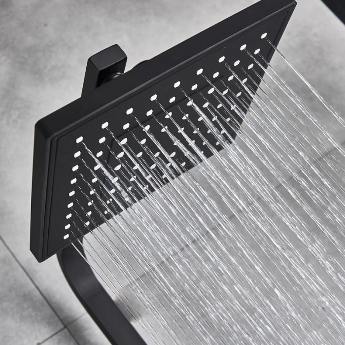 Coloana dus inox negru mat 3 functii para furtun dus [7]