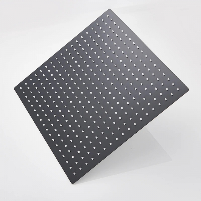 Para dus patrata 30x30 cm negru mat [3]