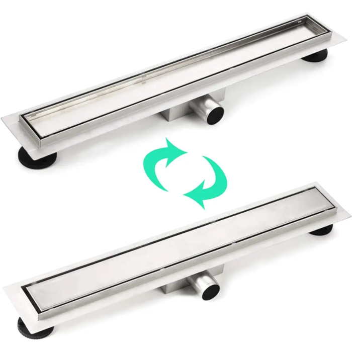Rigola dus Faiantabila, din inox, lungime de la 40 cm la 120 cm [10]