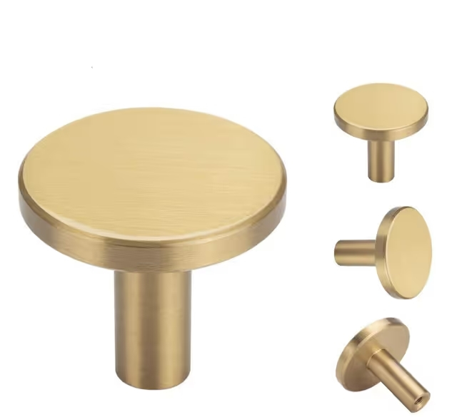 Set 4 cârlige de baie pentru prosoape, auriu periat [5]