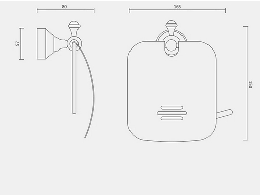 SUPORT ANTICHIZAT HARTIE IGIENICA  PENTRU ROLA NORMALA [5]