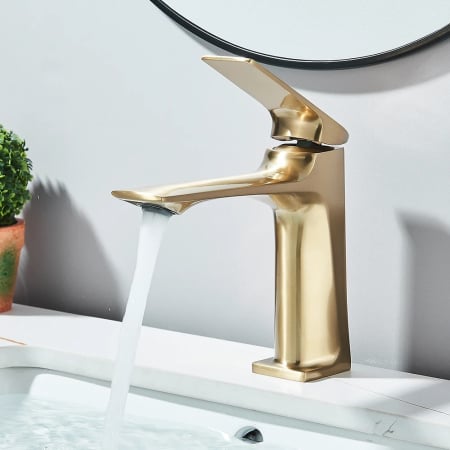 BATERII LAVOAR - Bateria lavoar auriu periat, Nova gold