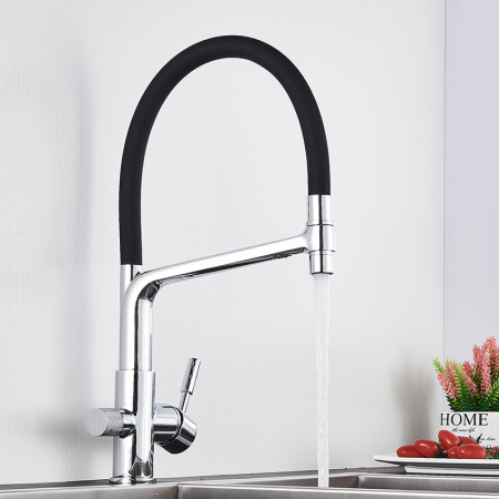Baterii Bucatarie - Baterie bucatarie cu 3 cai pentru filtru de purificare a apei