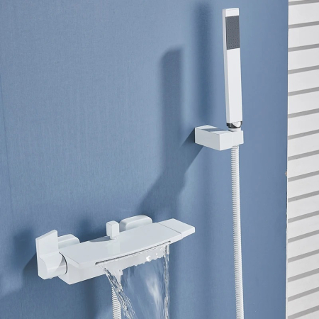 BATERIE CADA / ROBINET CADA - Baterie cada, tip casaca, Alb mat