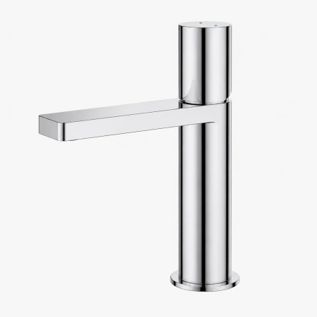 Baterie Lavoar Crom lucios, Monocomandă – Design Modern, 19 cm [1]