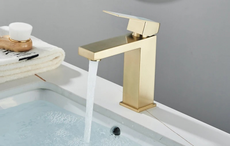 Baterie lavoar Novara gold periat [2]
